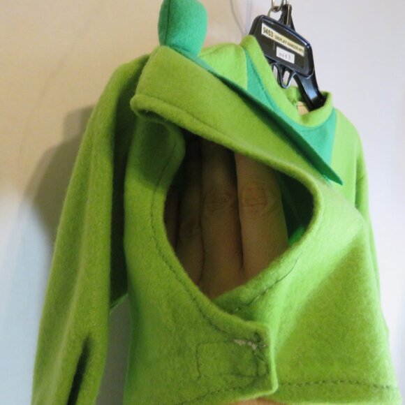 Baby Pea in a Pod w Hat Bodysuit Halloween Costume Vegetable plush - Picture 4 of 10